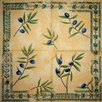 017 Oliven - 3-lagig (beige) - Ihr